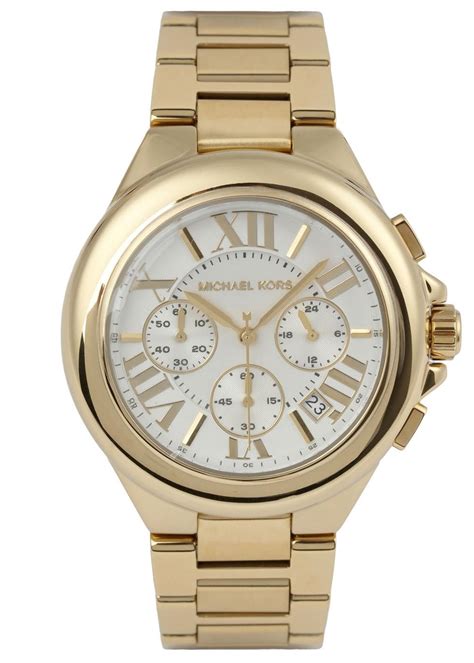 gold watch women's michael kors|michael kors gold tone watch.